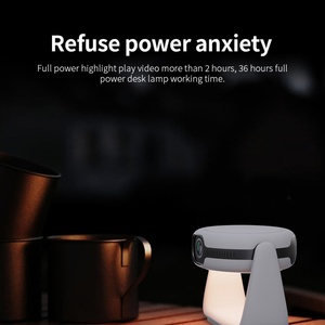 โปรเจคเตอร์ K1 Pro 230 ลูเมนส์ ระบบแอนดรอยด์ 11 ชิปประมวลผล Allwinner H713 ไฟ LED ความละเอียด 720P โปรเจคเตอร์ขนาดเล็ก โฟกัสอัตโนมัติ พร้อมแบตเตอรี่ในตัว - Product Image 5