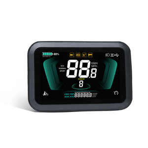 Affichage <span class=keywords><strong>LCD</strong></span> pour <span class=keywords><strong>vélo</strong></span> <span class=keywords><strong>électrique</strong></span> YOLIN-61F |   Compteur pour <span class=keywords><strong>vélo</strong></span> <span class=keywords><strong>électrique</strong></span> 24V/36V/48V avec PAS, vitesse, odomètre et code d'erreur - Product Image 1
