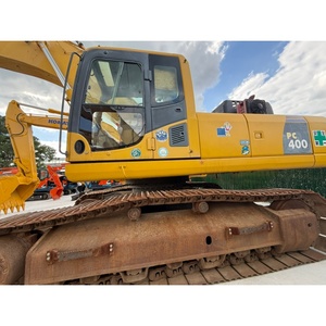 Excavadora de cadenas pesada Komatsu PC400-8 de 40 toneladas, usada, original de Japón, de alta calidad, para minería y movimiento de tierras. - Product Image 5