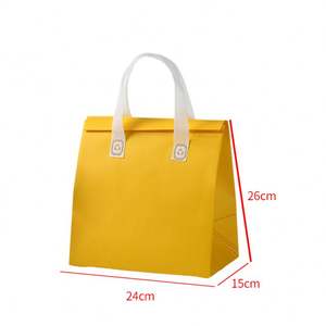 Reusable Insulated Food <b>Delivery</b> <b>Bag</b> Custom Logo Thermal Tote Leak-Proof Takeaway Carrier Eco-Friendly <b>Delivery</b> <b>Bag</b> in Bulk - Product Image 4