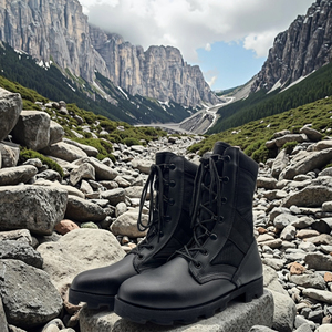 CXT, botas tácticas de tela de nailon repelente al agua para todas las estaciones, suela de goma resistente al desgaste, Botas de senderismo <span class=keywords><strong>Essentia</strong></span> para exteriores HSM102 - Product Image 5
