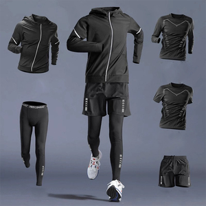 Pantaloni Sportivi da Uomo Traspiranti a Quattro Vie Elasticizzati, Vestibilità Regolare, Abbigliamento Compressivo per Palestra, Produttori in Cina - Product Image 6