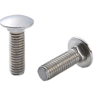 Vis de fixation en acier inoxydable à tête plate, filetage non standard, grade 8.8, zinguées, pour cheminée de câbles et étagère - Product Image 4