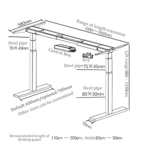 Table à dessin d'étudiant au design moderne avec verre levé, hauteur réglable et fonction en bois extensible