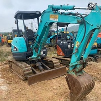 Excavatrice sur chenilles Kobelco30SR d'occasion, 3 tonnes, Japon, système hydraulique complet, faible taux de défaillance, livraison rapide, expédition mondiale