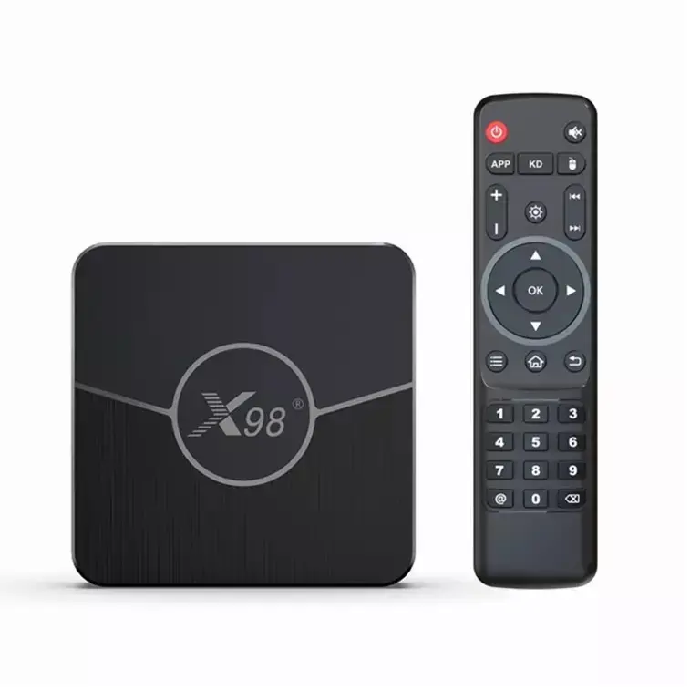 2024 la fábrica más nueva superventas X98 Plus Amlogic S905W2 Android 11 OS 4K Set Top Box 4GB 32GB 64G 5G Dual WiFi TV Box