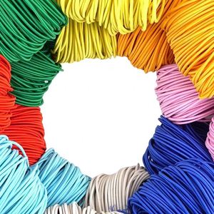 Yusen 1-5mm Prix de gros Cordon élastique coloré en polyester et élasthanne avec latex pour téléphone - Product Image 1