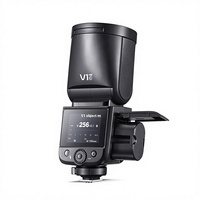 [Offre Spéciale : Obtenez un Cadeau] Flash Godox V1mid pour Appareil Photo //Fuji/ Synchronisation Haute Vitesse TTL Contrôle par Écran Tactile Portrait en Extérieur