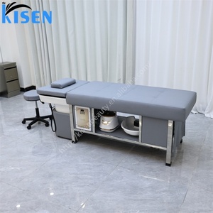 Kisen Moderna Cama de Lavado de Cabello para Salón de Belleza con Terapia Acuática, Head Spa, Masaje Tailandés y Almohadillas Faciales - Product Image 2