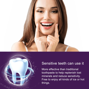 Pasta Dental <span class=keywords><strong>EELHOE</strong></span> <span class=keywords><strong>V34</strong></span> Morada para Eliminar Manchas Dentales, Elimina la Deposición de Manchas, Revitaliza los Dientes Amarillos, Cuidado Bucal - Product Image 4