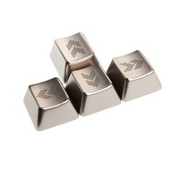 Clavier mécanique en acier inoxydable usiné CNC, touches métalliques, composants en aluminium de précision pour la création de claviers personnalisés