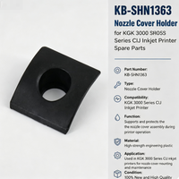 Support de protection de buse pour imprimante CIJ, pièces détachées COMPATIBLES KB-SHN1363 pour imprimantes CIJ compatibles de la série KGK 3000