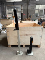 Nouvelles articulations de levage de moteur de bateau, plaque en L perforée, pied de levage pivotant, tube anti-rouille et anti-UV, 7000 LB, acier Q235B, support personnalisable