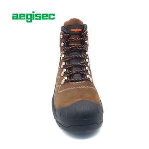 Aegiec-calzado de seguridad resistente al calor, puntera de acero, resistente a la penetración, zapatos de trabajo industriales - Product Image 4
