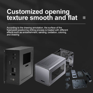 Tùy chỉnh màu đen giá rẻ PC ATX Máy tính công nghiệp tủ máy chủ Rack mount <span class=keywords><strong>2</strong></span>.5u cho trung tâm dữ liệu kim loại điện tử khung gầm Thùng - Product Image 4