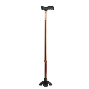Canne pliante Fushide en alliage d'aluminium antidérapante à quatre pieds pour personnes âgées, aide à la mobilité - Product Image 5