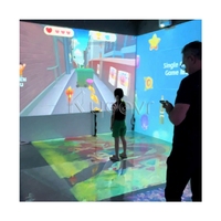Activer la projection interactive en temps réel sur le mur Suivi des mouvements du corps Fitness Sports Challenge Ar Games pour les enfants