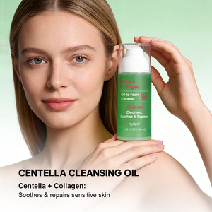 Nettoyant visage <span class=keywords><strong>Bingo</strong></span> Skincare Factory, formule douce, hydratation longue durée, CICA Collagène, convient aux peaux sensibles - Product Image 4