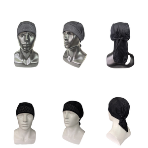 Mũ bảo hiểm Mũ <span class=keywords><strong>Beanie</strong></span> lưới thoáng khí nhanh khô đi xe đạp mũ trùm đầu cướp biển Mũ len đầu lâu mát mẻ thoáng khí chống nắng mùa hè - Product Image 2