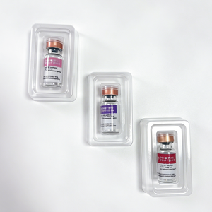 Customizable Eco-Friendly Rectangle PET Blister <strong>Tray</strong> Packaging for 3ml Medicine Vials Medical Blister Insert <strong>Plastic</strong> Vial <strong>Trays</strong> - Product Image 4
