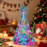 GRSD Mehrfarbige LED-Weihnachtsbeleuchtung 1 Jahr Garantie USB-Betrieben PET-Material Baum Hotel Landschaftsdekoration