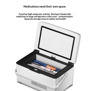 Refrigerador Médico para Vacunas, Mini Refrigerador Portátil para Almacenar <span class=keywords><strong>Insulina</strong></span> - Product Image 3