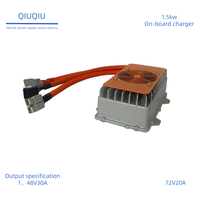Chargeur de batterie pour voiturette de golf Ezgo 36v 48v 60v 72v GEL LFP étanche