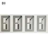 Taille personnalisée 13.56MHz RFID incrustation MIFARE DESFire EV1 2K RFID incrustation sèche humide