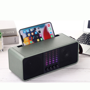 Altavoz BT PORTÁTIL ESTÉREO Bluetooth con carga Solar clásica, altavoz inalámbrico Subwoofer activo de <span class=keywords><strong>Radio</strong></span> <span class=keywords><strong>FM</strong></span>/TF/USB, novedad - Product Image 3