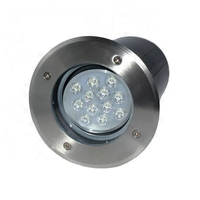 L'angle de faisceau réglable IP68 3W 5W 7W 9W 18W a mené la lumière souterraine