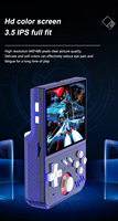 Console de Jeu Portable Rétro MY Mini à Prix d'Entrepôt, Écran IPS 3,5 Pouces, Système de Console de Jeu Vidéo Classique, Lecteur Vidéo