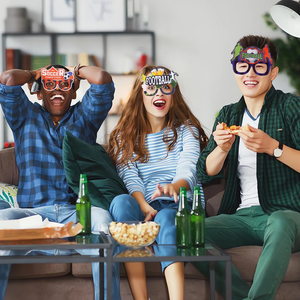 Nouvelles lunettes de football 2026, décoration de ballon de football, accessoires photo, lunettes à thème de match <span class=keywords><strong>mondial</strong></span> et régional, décoration de fête, fournitures pour fans - Product Image 6