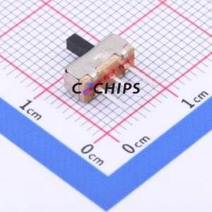SS-12D01-G040 Slide Switch Through hole Component (THT) Switch Single Pole Double Throw Rectangle Pin Header PC Pin 8.8mm - Product Image 2