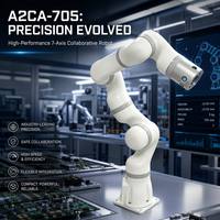 Lengan Robot Kolaboratif Baru Hirobot A2CA-705 Kompatibel dengan PLC, Ringan, Berbahan Aluminium Alloy, 7 Dof 7 Axis, Motor Servo untuk Penggunaan Industri