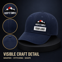 Casquette de baseball personnalisée à 6/5 panneaux avec sangle réglable, design unisexe, style sportif, mode décontractée, utilisation toute saison