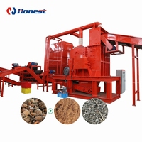 Machine de recyclage de stators et rotors de moteurs usagés, usine de séparation de fils de cuivre
