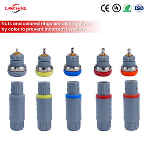 맞춤형 디자인 3P TGG 플라스틱 커넥터 의료용 커넥터 어댑터 맞춤형 의료 케이블 어셈블리 원형 푸시풀 커넥터 - Product Image 2