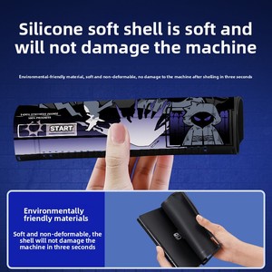 Scocca in Silicone morbido rimovibile per <span class=keywords><strong>Nintendo</strong></span> <span class=keywords><strong>Switch</strong></span> OLED Console protettiva TPU <span class=keywords><strong>Joystick</strong></span> tappi accessori per videogiochi - Product Image 3