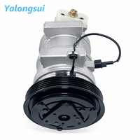 Hochwertiger DKS15 4PK 139mm 12V Auto-Klimaanlagen-Kompressor 100% Getestet für Mitsubishi Freeca Klimaanlagen-Kompressor