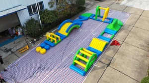 Personnalisé de haute qualité enfants en plein air jouant amusant parc aquatique défi Sport jeu d'obstacle équipement de mer jeu pour location de fête - Product Image 2