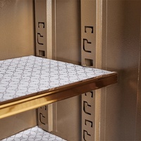Coffre-fort ignifuge à grande capacité et haute sécurité avec serrure numérique électronique, construction en acier laminé à froid, certifié UL94/CE