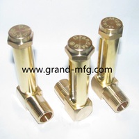 Filetage NPT / BSP G/filetage métrique laiton/jauges de niveau d'huile SS