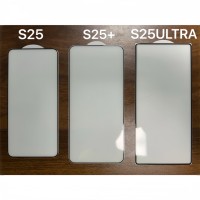 Protection d'écran en verre trempé 9H compatible avec la déverrouillage par empreinte digitale pour Samsung Galaxy S23 S24 S25 S26 Ultra