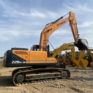 รถขุด Hyundai Robex220LC 9s 220 9s เครื่องจักรก่อสร้างเคลื่อนย้ายดิน ของแท้จากฮุนได มือสอง รับประกันคุณภาพ ราคาเหมาะสม - Product Image 4