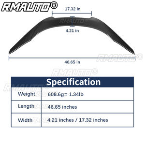 Alerón Trasero de Fibra de Carbono Real Supra, Alerón Tipo Cola de Pato para Maletero, Kit de Carrocería para Toyota Supra A90 A91 2019-2022, Accesorios para Automóviles - Product Image 6