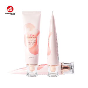 Empty Eco friendly Cosmetic PCR Sugarcane Tube Skincare Squeeze Plastic Cosmetic Packaging Hand Cream Tubes with acrylic Cap