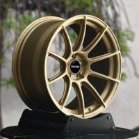 Jantes de voiture TITAN FORCE 17 18 19 20 pouces 5x114.3 5x112 Jantes forgées sur mesure Or mat pour Nissan Patrol Y61 Nismo V1