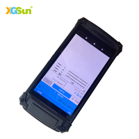 Lector RFID UHF con Empuñadura de Pistola XGSun HR-0001U, Largo Alcance de 12 m, Escáner de Código de Barras PDA Android, Terminal de Recopilación de Datos Móvil