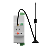 Conmutador montado en riel Din 4G/LoRa Smart Gateway con 1 puerto Ethernet y 2 puertos de