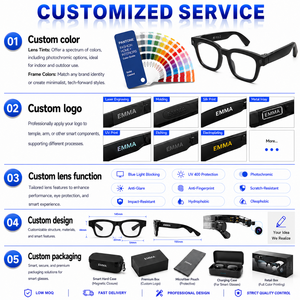Gafas Inteligentes con IA, Cámara de 8MP, Grabación de Video en Primera Persona, Traducción en Tiempo Real, Audio, Lentes Inteligentes - Product Image 5